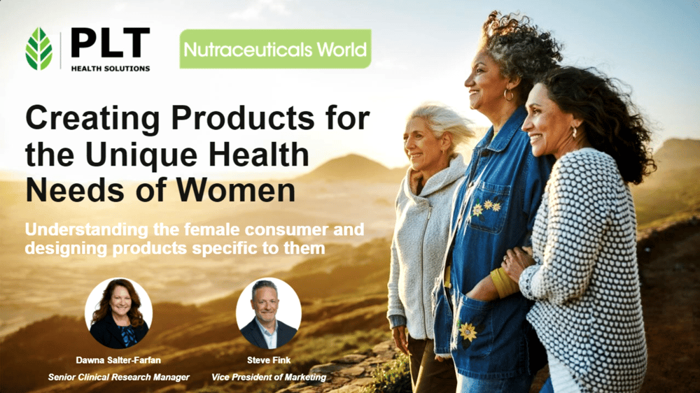 PLT_Womens Health Webinar_Nutraceutical-World_October 2024 thumb