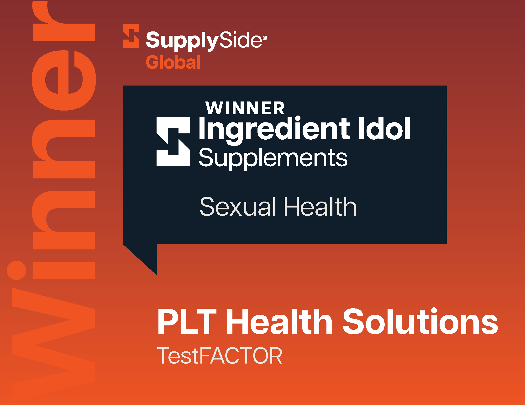 TestFactor Ingredient Idol 2025 Winner_PLT Health Solutions